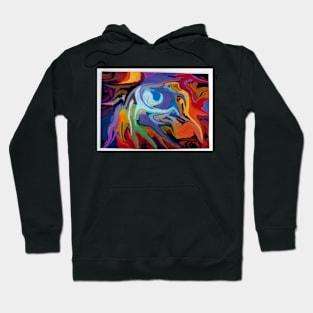 abstract surreal pastel maelstrom nature Hoodie